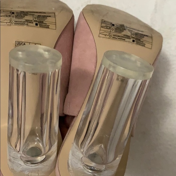 F21 pink lucite mules - Picture 5 of 7